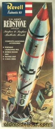 Revell 1/110 Redstone Rocket US Army, H1832-79 plastic model kit